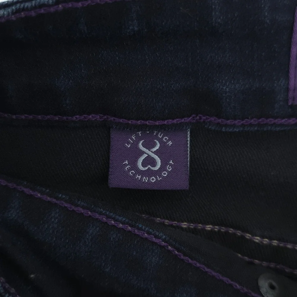 NYDJ‎ Women Jeans Bootcut Size 2 Dark Blue Lift Tuck Denim